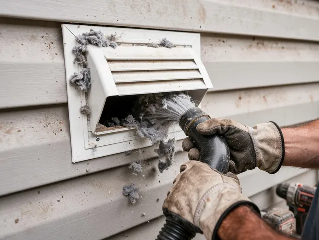 Professional dryer vent cleaning by South Whittier Dryer Vent Cleaning in South Whittier